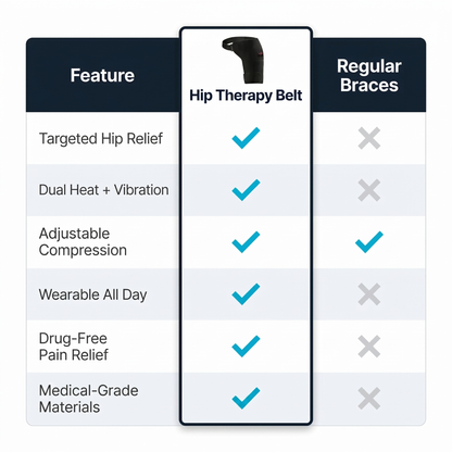 4-in-1 Hip Therapy Belt — Recovery for Runners