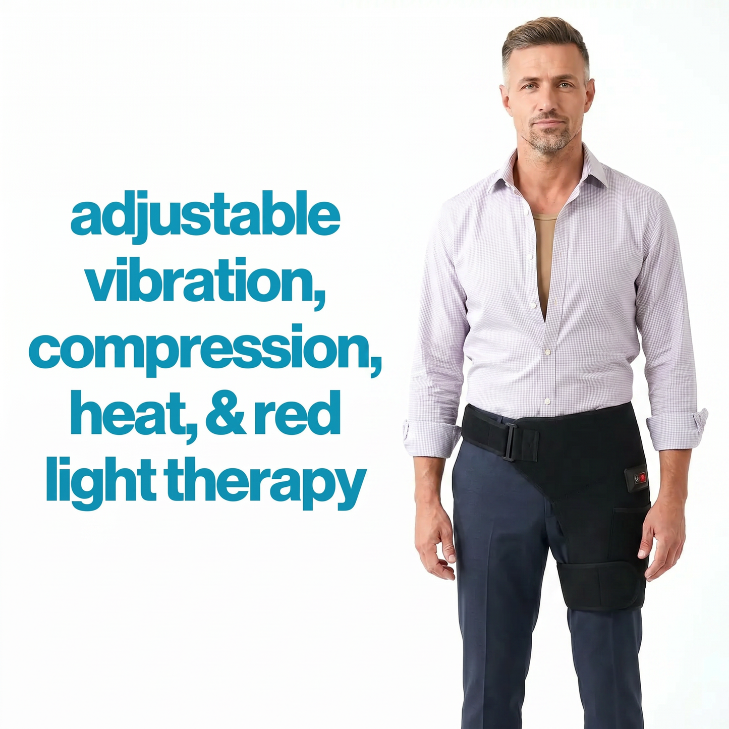4-in-1 Hip Therapy Belt — Sit-Stand Relief System