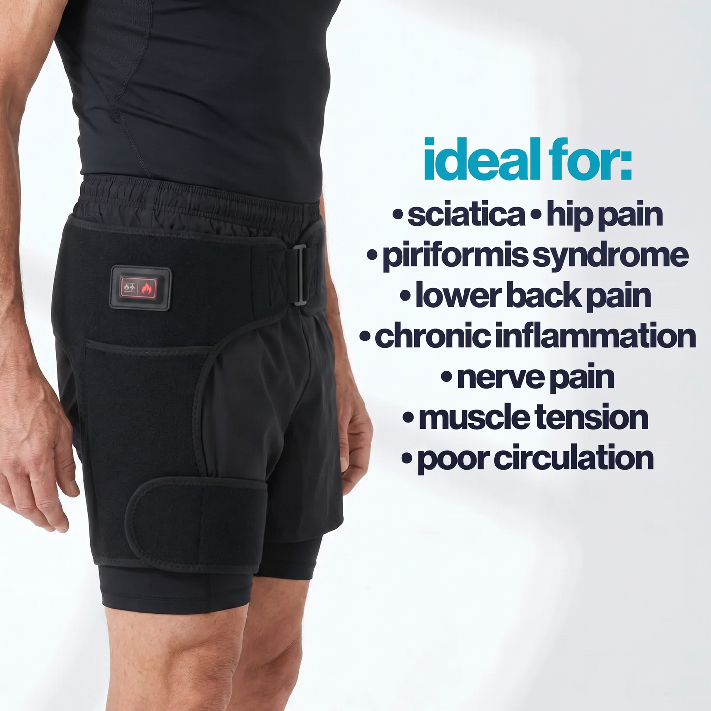 4-in-1 Hip Therapy Belt — Recovery for Runners
